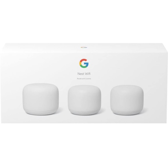Google Nest WiFi- 4 piece - Picture 1 of 11
